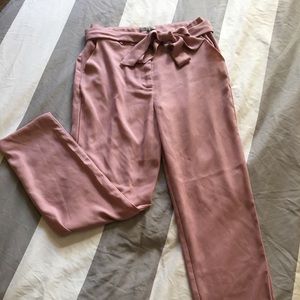 pink dressy pant from charlotte russe